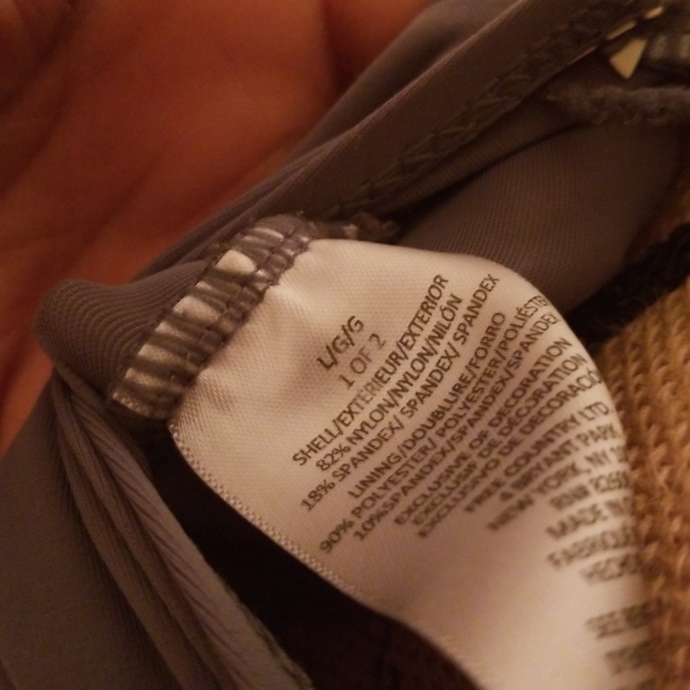 EUC Free Country swim top. Size Large. Pink & Gray - Picture 5 of 5